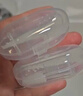 贝博氏babybox婴儿手指套牙刷幼儿硅胶软毛宝宝乳牙刷清洁器0-1岁2只装 实拍图