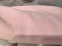 猫人儿童保暖内衣套装女童含羊毛蚕丝秋衣秋裤中大童睡衣 紫色 110 实拍图