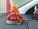 紫杉堡（Chateau d'If auto classic）汽车摆件平安葫芦车上饰品高档车载香薰车内装饰用品大全车载摆件 平安是福深琥+吉运红玛瑙珠 实拍图