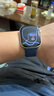 Apple/苹果 Watch Series 10 智能手表GPS+蜂窝款46毫米银色铝金属表壳丹宁色运动型表带M/L MWYG3CH/B 实拍图