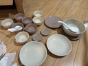 京东京造 碗盘餐具整套 碗具筷子碟子套装乔迁之喜陶瓷 罗马假日34头 实拍图