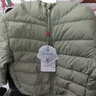 鸭鸭（YAYA）儿童轻薄羽绒服短款小童中大童连帽男女童2023秋冬洋气童装外套 抹茶绿 120 实拍图