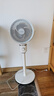 艾美特（AIRMATE）【小暴风】空气循环扇大风量摇头电风扇家用台式落地扇升级加高换气轻音柔风小风扇 FA18-X115 实拍图