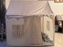 赟娅儿童帐篷室内游戏屋男女孩蒙古包城堡玩具屋公主房睡觉小房子礼物 【格子小屋】帐篷+爬行垫 0-6岁帐篷独立玩具屋生日礼物 实拍图