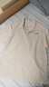 鸿星尔克（ERKE）童装男女童圆领短袖儿童夏季运动针织衫T恤正白170 实拍图