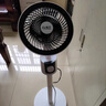 扬子电风扇家用落地扇空气循环扇台立两用电扇学生宿舍卧室制冷轻音可摇头办公室 【高级灰】遥控款 实拍图