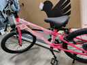 途锐达铝合金超轻儿童自行车6-12岁女孩脚踏车小学生女童单车20寸蔷薇粉 实拍图