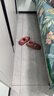 俞兆林棉拖鞋男女居家用室内简约保暖毛绒包跟防滑棉鞋 YI004 实拍图