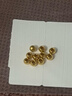 喜上眉梢黄金光面金珠999足金散珠3D硬金抛光面转运珠路路通情侣 3mm 光面转运珠约十颗 1g 实拍图