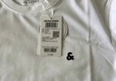 杰克·琼斯（JACK&JONES）25年男装T恤男夏季T恤舒适男士短袖凉感多色上衣纯色水洗不易走形 A06白色 XS 165 实拍图