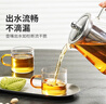 雅集茶壶304不锈钢内胆三件式高硼硅耐高温泡茶壶办公功夫茶具950ml 实拍图