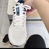 李宁（LI-NING）赤兔8跑步鞋男鞋2025新款轻量高回弹中考体育竞速运动鞋 乳白色/沙丘卡其-1 42 (265mm) 实拍图