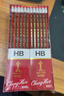 中华【热门商品】 经典红黑抽条学生办公书写HB铅笔六角 小学生专用 48支/盒 儿童节礼物 6151 HB 实拍图