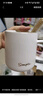 传旗陶瓷马克杯带勺盖咖啡杯牛奶杯早餐杯办公杯男女茶杯描金白400ml 实拍图