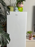 美的（Midea）【风冷无霜】136L立式家用冰柜全冷藏冷冻柜两用抽屉式冷柜一级能效节能小型冰箱 BD/BC-136WEM 136L 实拍图