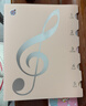 天色 莫兰迪乐谱夹A4/40页可书写资料册琴谱夹钢琴文件夹 吉他古筝谱夹子不反光 TS-1650 淡彩粉 实拍图