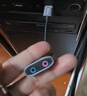 毕亚兹 USB转3.5mm外置声卡音频接口转换头独立声卡免驱台式机电脑笔记本PS4/5接耳机麦克风音响 实拍图