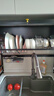 帅仕（shuaishi）厨房置物架水槽沥水架碗架碗碟收纳架水池洗碗储物架 常规款75长 实拍图