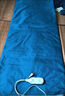 北京同仁堂艾灸毯北京同仁堂艾草加热垫电热垫艾绒热敷毯热敷包大号的全身用 150*80CM【去湿气双人电加热艾灸床垫】 升级防火加大加款-刺绣深蓝【官方舰旗店】 实拍图