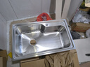 华帝（VATTI）水槽大单槽洗菜盆一体盆304不锈钢厨房水槽洗碗池台上中下安装 S1 实拍图