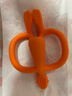 MATCHSTICK MONKEY火柴猴牙胶无尾款 婴儿口欲期牙胶宝宝安抚咬胶 无尾款橙色 实拍图