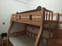 可颜上下铺床儿童床男孩女孩卡通高低床子母床双层床小户型实木上下床 柜梯款 上床宽100  下床宽120 实拍图