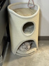 兽牌树洞剑麻桶猫窝猫抓板一体剑麻猫爬架双层大猫屋半封闭式冬季保暖 燕麦奶白丨三层剑麻桶 实拍图