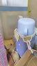 膳魔师（THERMOS）小学生316L不锈钢可替换双盖水杯幼儿园开学儿童保温杯550mL 蓝 实拍图
