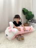 伊美娃娃兔子抱枕玩偶陪睡毛绒玩具布娃娃侧睡大号夹腿长条抱枕睡觉女生 开心每一天90cm 送女孩女友道歉礼物送女生男生 实拍图