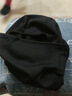 梦多福冬季头套面罩全脸摩托电动车滑雪骑行面罩防风保暖头套秋冬围脖 秋冬抓绒款-守护者黑 【均码】 实拍图