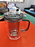 富光泡茶杯茶水分离玻璃杯办公室喝茶杯子男士个人高档花茶杯水杯 实拍图