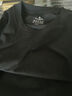 1号会员店（One's Member） 240g重磅新疆棉透气吸湿柔软10A抗菌A类男士长袖T恤 黑色 2XL 实拍图
