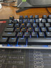 达尔优（dareu）EK815机械合金版 机械键盘 有线键盘 游戏键盘 108键 单光 多键无冲 吃鸡键盘 黑银黑轴 实拍图