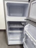 奥克斯小冰箱保鲜小冰柜家用小型迷你冷藏冷冻两用出租房小户型宿舍1-2-3人用节能省电寝室办公室电冰箱 银色126 | 上冻下藏 联保三年【热卖款】 实拍图