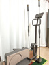 梵品小木马椭圆机家用小型太空漫步机椭圆仪踏步机家居健身器材 【全能版】莫兰迪灰 实拍图