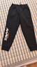 361°童装 儿童裤子春男童中大童运动百搭针织长裤 经典黑 140 实拍图