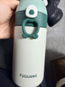 FGA富光吸管保温杯316不锈钢儿童弹盖杯孕妇男女士学生水杯子380ML 实拍图