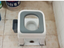 HOUYA蹲便改坐便椅软垫舒适款坐便器移动马桶蹲厕坐便凳淋浴洗澡坐凳 实拍图