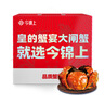 【活蟹】今锦上大闸蟹鲜活螃蟹礼盒公4.0-4.3两母3.3-3.6两4对8只精品礼盒礼品去绳足重 实拍图