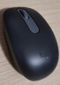 罗技（Logitech）M196 无线蓝牙鼠标 办公鼠标 笔记本商务办公家用 小巧便携 对称手型 石墨灰 实拍图