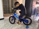 永久（FOREVER）儿童自行车童车小孩单车16寸脚踏车小学生山地车带辅助轮蓝色 实拍图