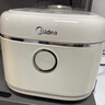 美的（Midea）飞快奶油电饭煲家用3-5人抗菌不粘内胆电饭锅5升青瓷新款智能可预约MB-5E01R 实拍图