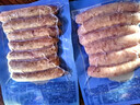 海霸王 黑珍猪台式香肠 原味+黑椒味268g*2包 早餐烤肠烧烤食材 实拍图