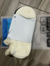 蕉内（Bananain）【赵露思同款】302C女士棉袜子运动透气1A抗菌防臭船袜短筒4双装 [船]黑色*2+白色*2 4双 均码 实拍图