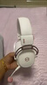 漫步者（EDIFIER）HECATE G5无线版游戏耳机头戴式2.4G蓝牙有线三模电竞电脑笔记本csgo吃鸡fps手游耳麦超长续航 银白色【7.1环绕音效】+耳机支架 7.1音效+三模链接 实拍图