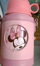 迪士尼（Disney）儿童保温杯礼盒双盖吸管婴儿水杯学生316不锈钢保温壶500ML米妮 实拍图