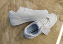 回力男鞋秋季板鞋男士百搭透气空军一号白色增高皮面运动休闲鞋子男 白色【经典百搭】 42 实拍图