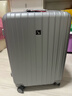 爱华仕行李箱20英寸男小型拉杆箱旅行箱女密码箱飞机登机箱6182 太空银 实拍图