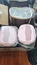 美厨（MAXCOOK）316L不锈钢饭盒1.6L 可微波炉加热 上班族中小学生注水保温便当盒 樱花粉五格 配筷勺+汤碗 实拍图
