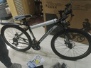 金武端自行车成人山地车公路赛车单车骑行变速超轻越野中学生初中青少年 顶配版-辐条轮-黑白色 26寸24速 实拍图